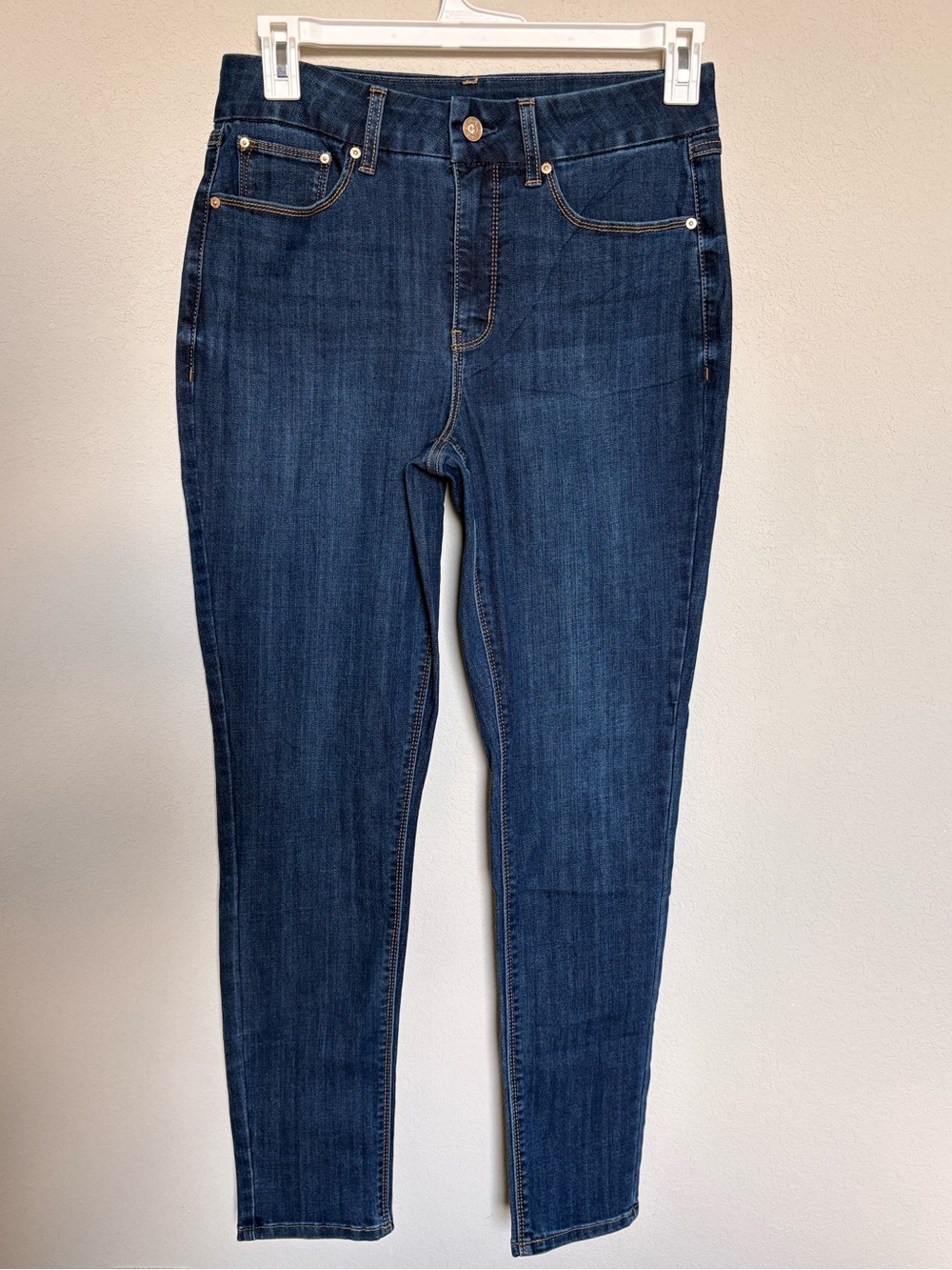 Seven7 Tummyless High Rise Skinny denim jeans size 10